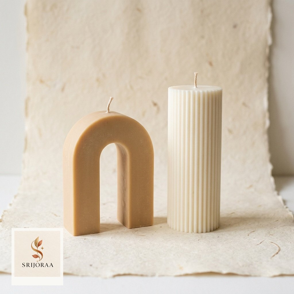 Classic Dinner Taper Candles (Set of 4 • Warm Ivory)